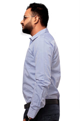 Raymond Men Slim Fit Solid Formal Shirt-MFSHIRTR-0089