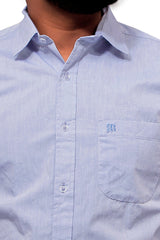 Raymond Men Slim Fit Solid Formal Shirt-MFSHIRTR-0089