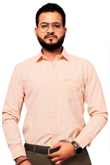 Raymond Men Slim Fit Solid Formal Shirt-MFSHIRTR-0091