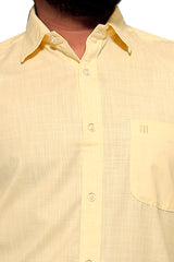 Raymond Men Slim Fit Solid Formal Shirt-MFSHIRTR-0092