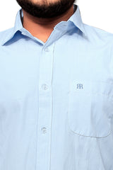 Copy of Raymond Men Slim Fit Solid Formal Shirt-MFSHIRTR-0093