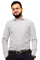 Raymond Men Slim Fit Solid Formal Shirt-MFSHIRTR-0094