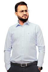 Raymond Men Slim Fit Solid Formal Shirt-MFSHIRTR-0098