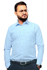 Raymond Men Slim Fit Solid Formal Shirt-MFSHIRTR-0099