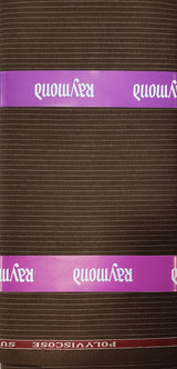 Raymond Poly Viscose Striped Suit Fabric (Unstitched)-0033