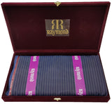 Raymond Poly Viscose Striped Suit Fabric (Unstitched)-0036