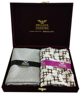 Mansfab Cotton Floral Print Shirt & Trouser Fabric (Unstitched)