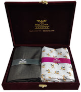 Mansfab Cotton Floral Print Shirt & Trouser Fabric (Unstitched)