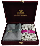 Mansfab Cotton Floral Print Shirt & Trouser Fabric (Unstitched)