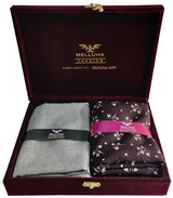 Mansfab Cotton Floral Print Shirt & Trouser Fabric (Unstitched)