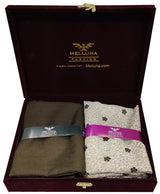 Mansfab Cotton Floral Print Shirt & Trouser Fabric (Unstitched)