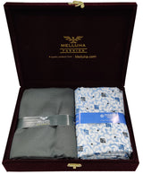 Mansfab Cotton Floral Print Shirt & Trouser Fabric (Unstitched)