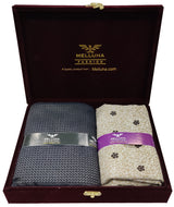 Mansfab Cotton Floral Print Shirt & Trouser Fabric (Unstitched)