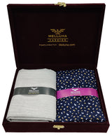 Mansfab Cotton Floral Print Shirt & Trouser Fabric (Unstitched)