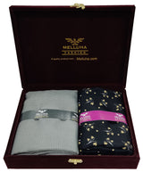 Mansfab Cotton Floral Print Shirt & Trouser Fabric (Unstitched)