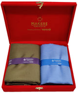 Raymond Cotton Self Design Shirt & Trouser Fabric (Unstitched)-2171