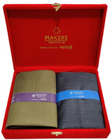 Raymond Cotton Self Design Shirt & Trouser Fabric (Unstitched)-2185