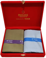 Raymond Cotton Self Design Shirt & Trouser Fabric (Unstitched)-2186