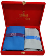 Raymond Cotton Self Design Shirt & Trouser Fabric (Unstitched)-2197