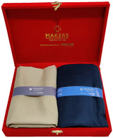 Raymond Cotton Self Design Shirt & Trouser Fabric (Unstitched)-2198