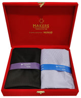 Raymond Cotton Self Design Shirt & Trouser Fabric (Unstitched)-2202