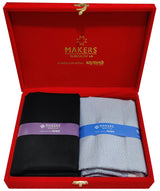 Raymond Cotton Self Design Shirt & Trouser Fabric (Unstitched)-2203