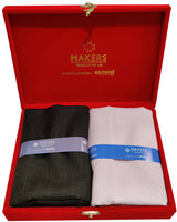 Raymond Cotton Self Design Shirt & Trouser Fabric (Unstitched)-2207