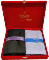 Raymond Cotton Self Design Shirt & Trouser Fabric (Unstitched)-2208