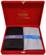 Raymond Cotton Self Design Shirt & Trouser Fabric (Unstitched)-2211