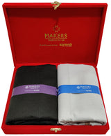 Raymond Cotton Self Design Shirt & Trouser Fabric (Unstitched)-2212