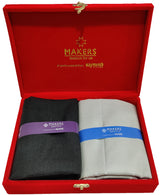 Raymond Cotton Self Design Shirt & Trouser Fabric (Unstitched)-2213