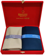 Raymond Cotton Self Design Shirt & Trouser Fabric (Unstitched)-2214