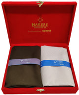 Raymond Cotton Self Design Shirt & Trouser Fabric (Unstitched)-2221