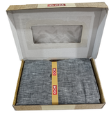 OCM Unstitched Linen Shirt Fabric Solid