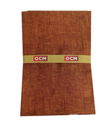 OCM Unstitched Linen Shirt Fabric Solid