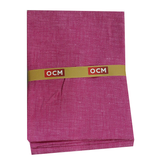 OCM Unstitched Linen Shirt Fabric Solid