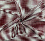 Mansfab Cotton Blend Checkered Shirt Fabric