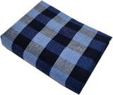 Mansfab Cotton Blend Checkered Shirt Fabric