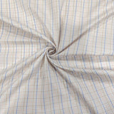 Mansfab Cotton Blend Checkered Shirt Fabric