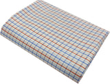 Mansfab Cotton Blend Checkered Shirt Fabric
