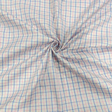 Mansfab Cotton Blend Checkered Shirt Fabric