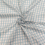 Mansfab Cotton Blend Checkered Shirt Fabric