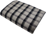 Mansfab Cotton Blend Checkered Shirt Fabric