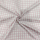 Mansfab Cotton Blend Checkered Shirt Fabric
