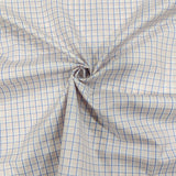 Mansfab Cotton Blend Checkered Shirt Fabric