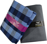 Mansfab Cotton Blend Self Design Shirt & Trouser Fabric