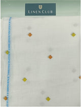 Linen Club Linen Printed Shirt Fabric