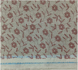 Linen Club Linen Printed Shirt Fabric