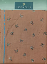 Linen Club Linen Printed Shirt Fabric