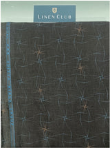 Linen Club Linen Printed Shirt Fabric